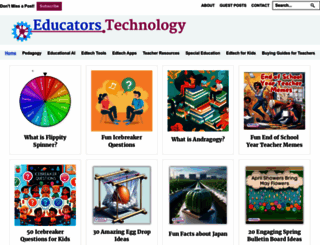 educatorstechnology.com screenshot