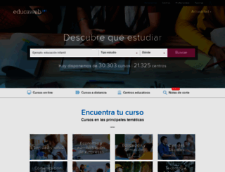 educaweb.com screenshot
