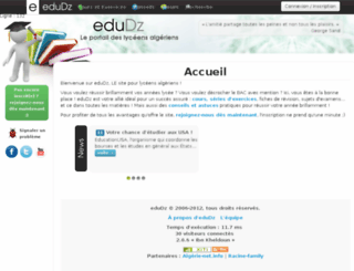 edudz.net screenshot