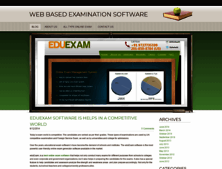 eduexamsoftware.weebly.com screenshot