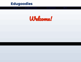 edugoodies.com screenshot