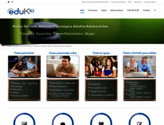 eduk10.es screenshot