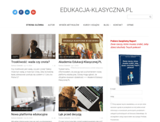 edukacja-klasyczna.pl screenshot