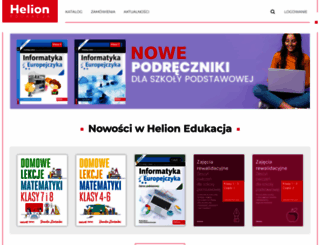 edukacja.helion.pl screenshot