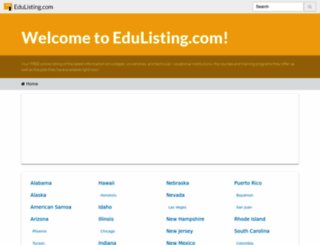 edulisting.com screenshot