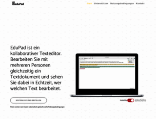 edupad.ch screenshot