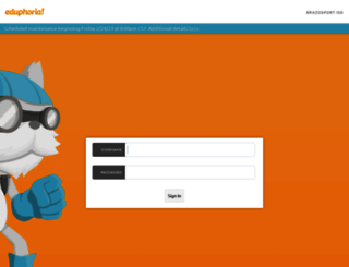 eduphoria.brazosportisd.net screenshot