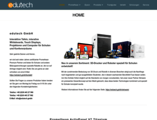 edutech-gmbh.de screenshot