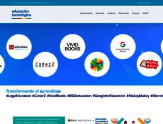 edutecnologica.com.ar screenshot