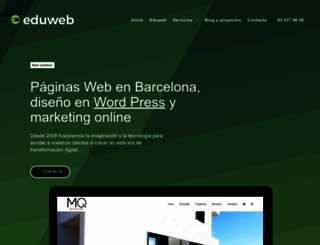 eduweb.es screenshot