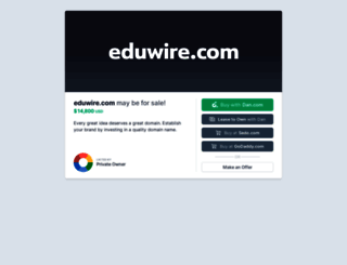 eduwire.com screenshot