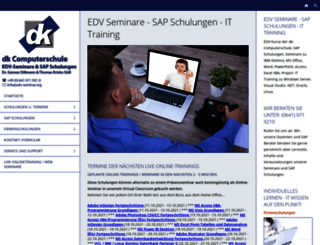 edv-seminar.org screenshot