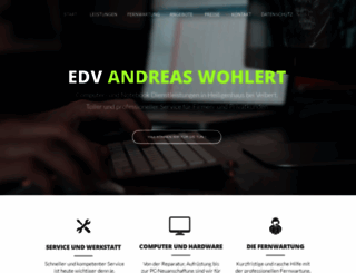 edv-wohlert.de screenshot