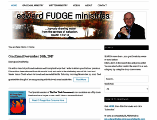 edwardfudge.com screenshot