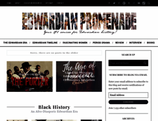 edwardianpromenade.com screenshot