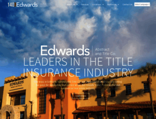 edwards-titleco.com screenshot