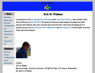 edwidmer.org screenshot