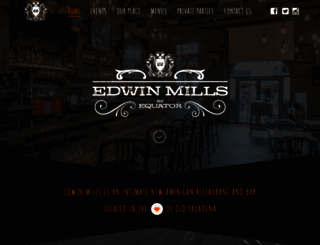 edwinmills.com screenshot