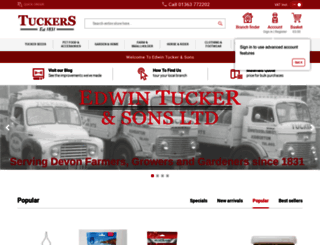 edwintucker.com screenshot