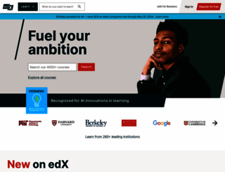 edx.org screenshot