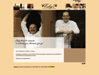edys-restaurant-hotel.de screenshot
