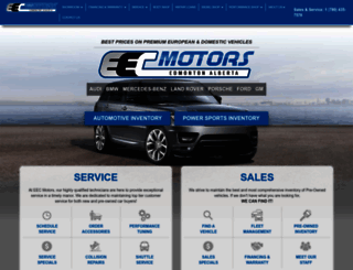 eecmotors.com screenshot