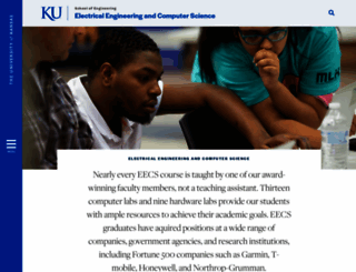 eecs.ku.edu screenshot