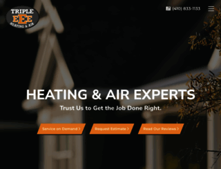 eeehvac.com screenshot