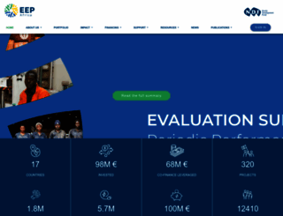 eepafrica.org screenshot