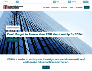 eeri.org screenshot