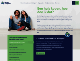 eerste-koophuis.nl screenshot