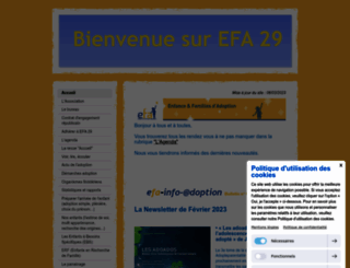 efa29.jimdo.com screenshot