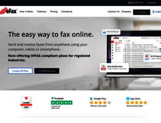 efax.com.au screenshot