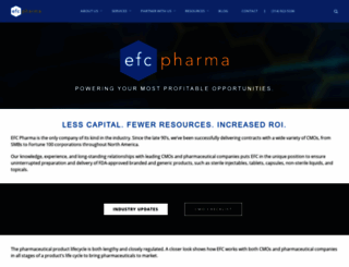 efcpharma.com screenshot
