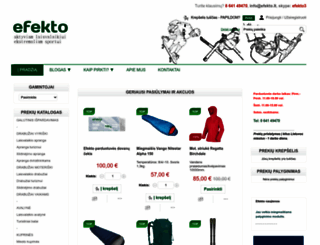 efekto.lt screenshot