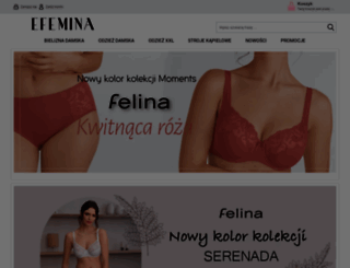 efemina.pl screenshot