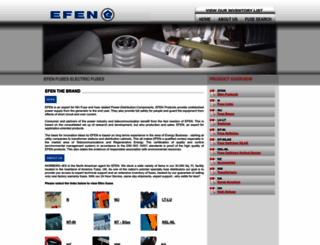 efenfuses.com screenshot