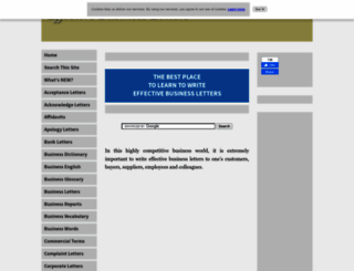 effective-business-letters.com screenshot