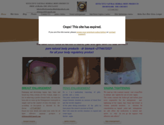 effectivenaturalherbalproducts.webs.com screenshot