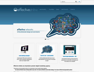 effectiveonline.com.au screenshot
