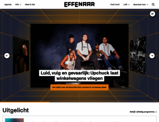 effenaar.nl screenshot