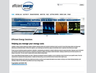 efficientenergysolutions.com screenshot