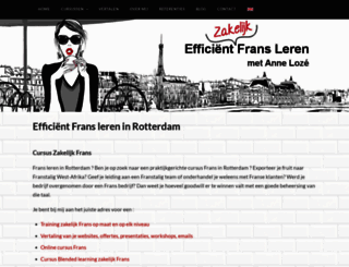 efficientfransleren.com screenshot
