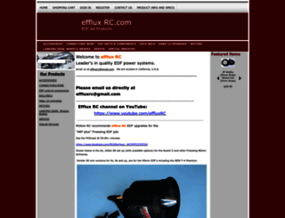 effluxrc.com screenshot