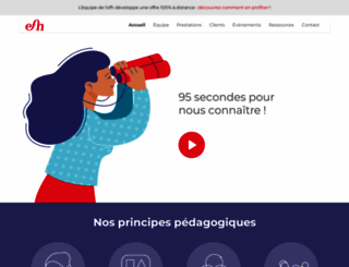 efh.fr screenshot