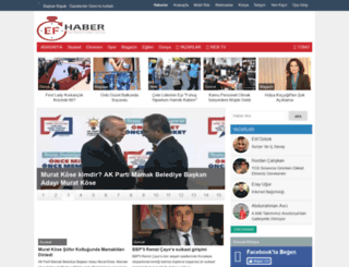 efhaber.com screenshot