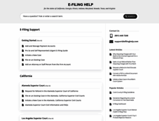 efilinghelp.com screenshot