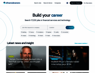 efinancialcareers.fi screenshot