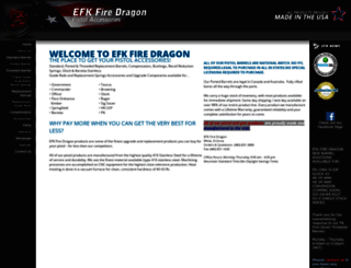 efkfiredragon.com screenshot