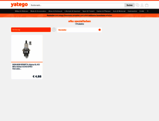 efko-spezialfarben.yatego.com screenshot